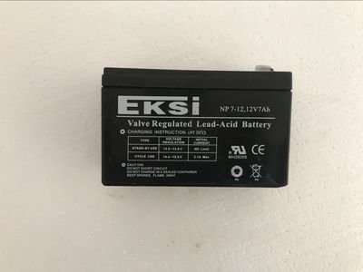 爱克赛EKSI蓄电池NP12-7  EKSI爱克赛蓄电池12V7AH UPS专用电瓶