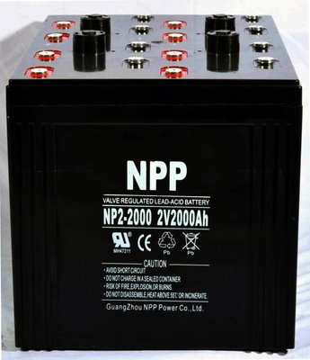 耐普NPP NP2000-2（2V2000AH） UPS电源 直流屏专用瓶 铅酸蓄电池
