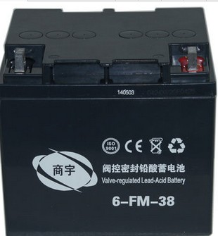 12V38AH/商宇蓄电池6FM38直流屏UPS/EPS电源/机房专用电瓶
