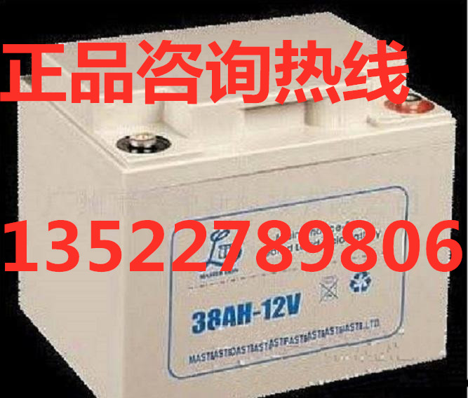 雄狮蓄电池12V38AH/消防设备/UPS电源机房/储备电池/太阳能/路灯