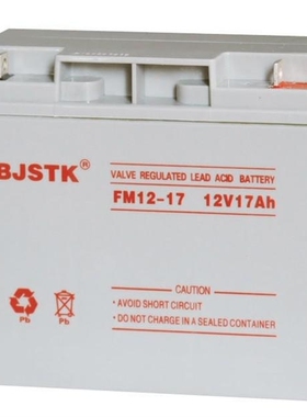 BJSTK京科蓄电池FM12-17AH 12V17AHUPS机房应急电源专用