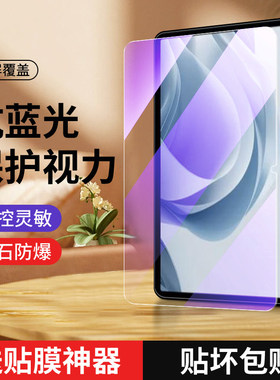 适用OPPOPadSE钢化膜新款电脑屏保高清11英寸保护膜全屏全覆盖抗蓝光护眼方便OPPO平板贴膜防指纹无白边防摔