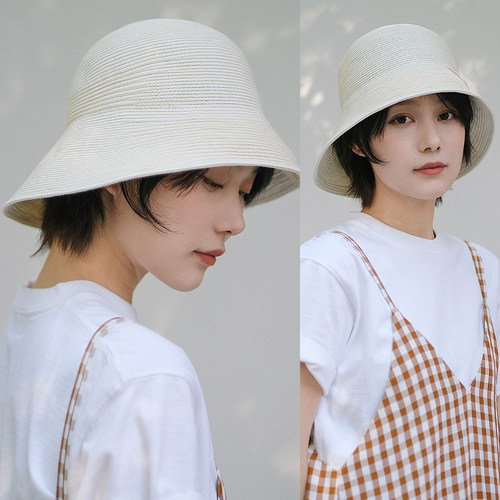 买ta自留不对称宽檐春夏男女草帽