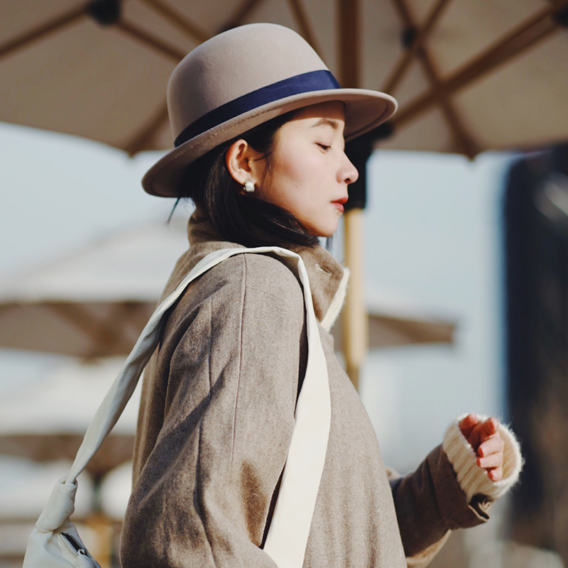 礼帽自留云朵触感chao细滑