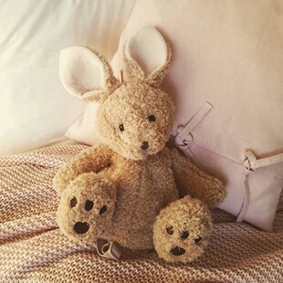 可爱小兔子儿童背包宝宝双肩包毛绒小书包女双肩包儿童幼儿园书包