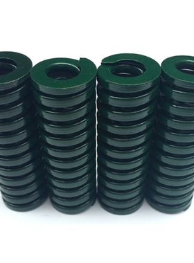 直销TH绿色弹簧矩形日标压簧模具配件冲压外径22内径11长20-300L