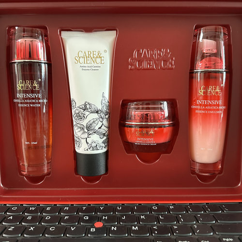 特莱维美容院馨丝露活颜积雪草微精华修护四件套货号23028005