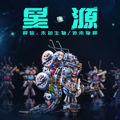 机械党星·源系列盲盒赛博朋克