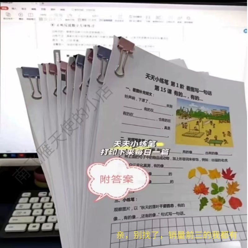 67   一二年级看图写话写作文专项训练天天小练笔老师推荐电子版
