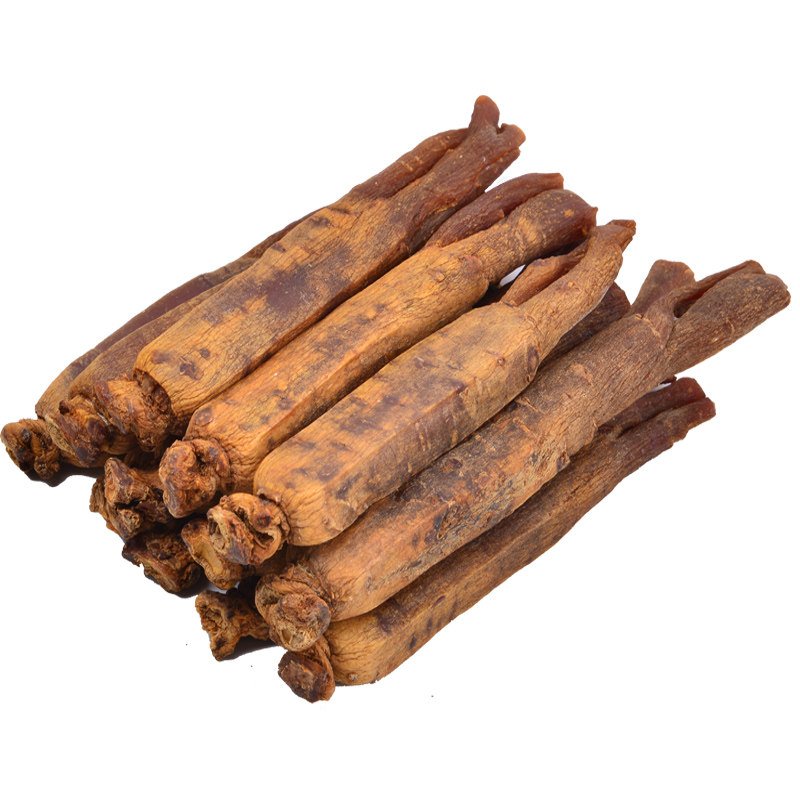 天杰红参东北人参高丽朝族制无糖生红叁切片特大足干10-12支250g