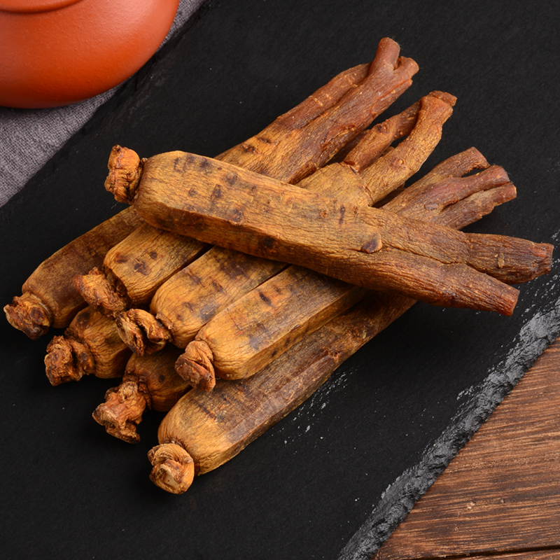 天杰红参长白山人参高丽制红人段