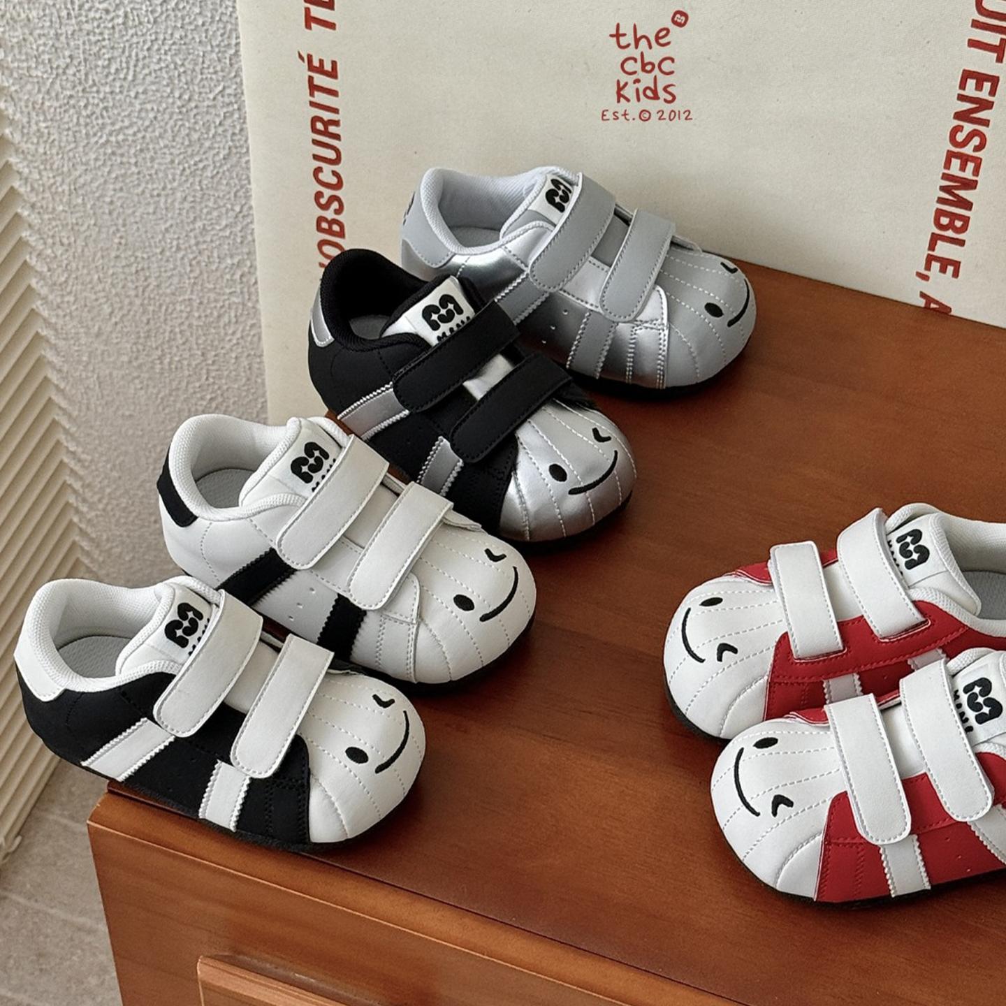 THECBCKIDS丑萌笑脸泡泡贝壳鞋