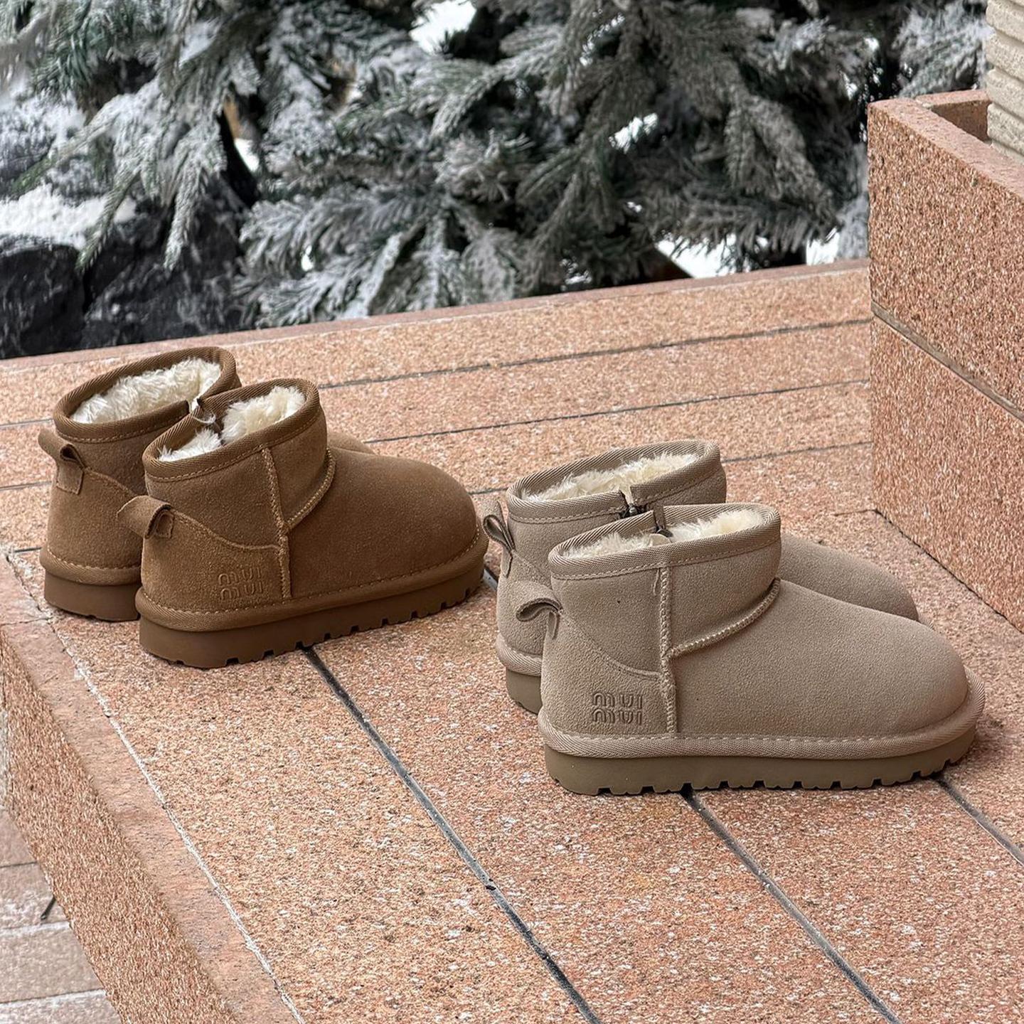 ASM儿童保暖雪地靴加绒加厚