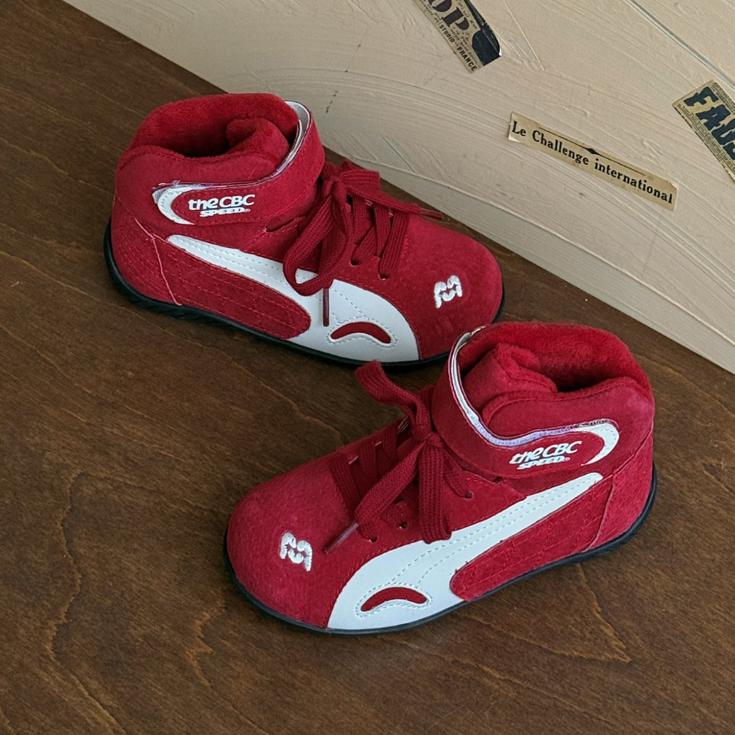 CBC儿童赛车鞋德训阿甘鞋男女童