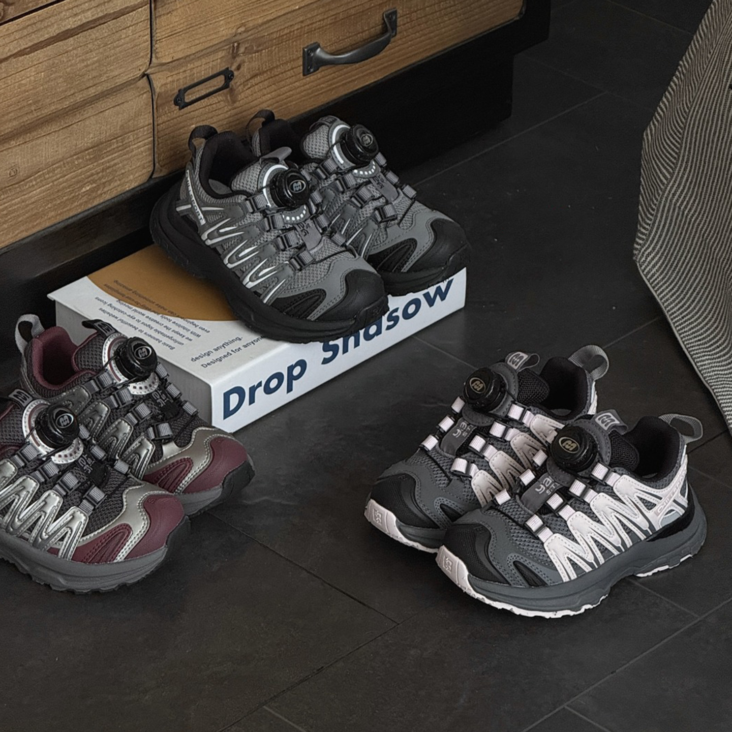 CBC户外儿童登山鞋秋冬加绒