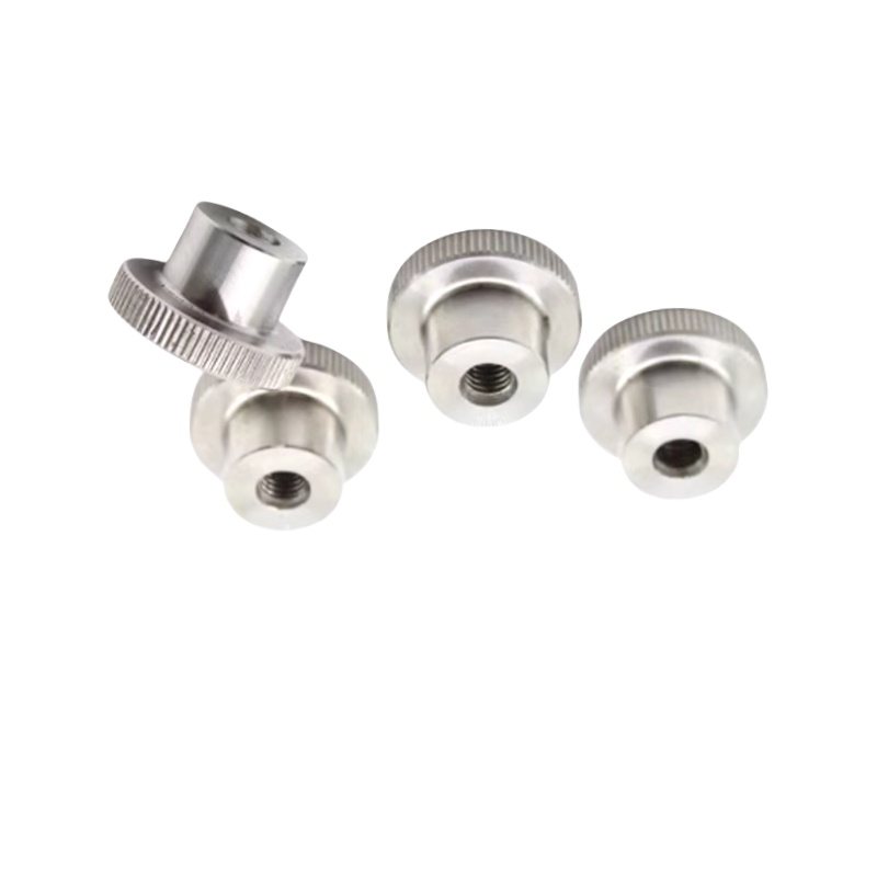 304不锈钢压纹旋钮 把手NKM/NKMS/NKMB-M3/4/5/6/8/10