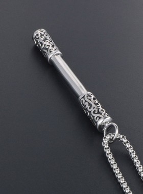 2026新款黑神话项链大圣归来孙悟空能量定海神针挂件情侣金箍棒项