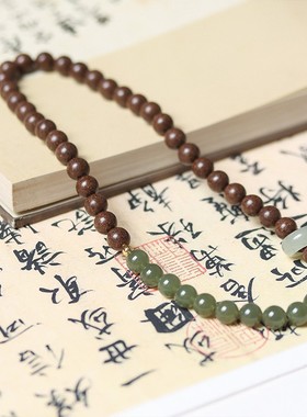 2026【兰香序 】芳华天然合香珠手串女半山半水气质百搭首饰国风