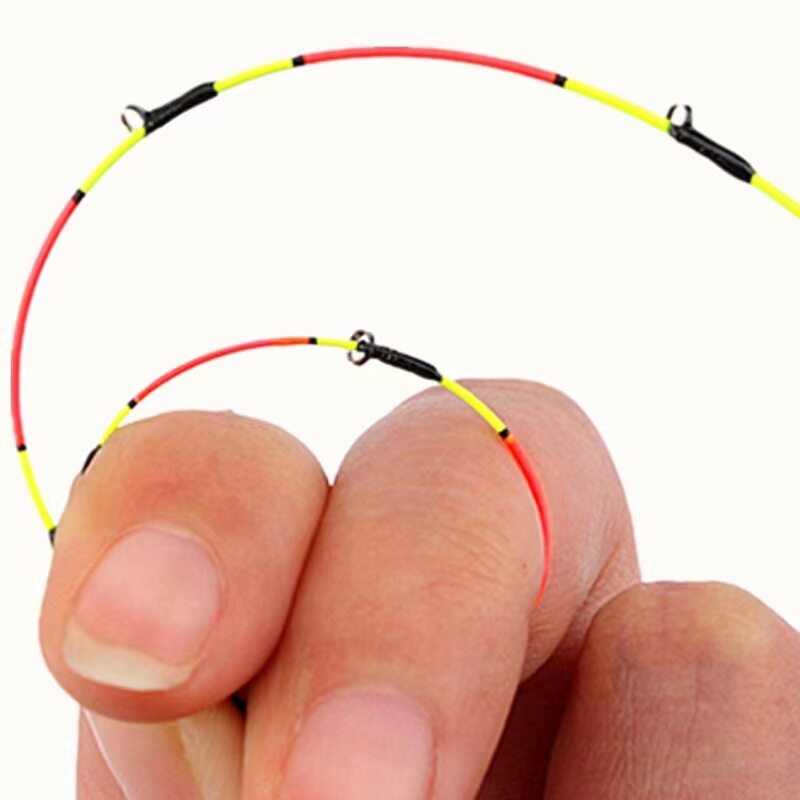 钛合金竿稍 微铅软尾筏竿竿稍配节筏钓竿杆稍筏杆筏钓金属竿稍