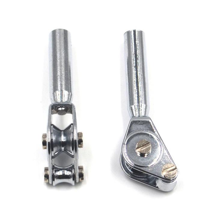 海钓船钓竿拖钓竿不锈钢滑轮导线孔导眼鱼竿导眼银色钓鱼配件