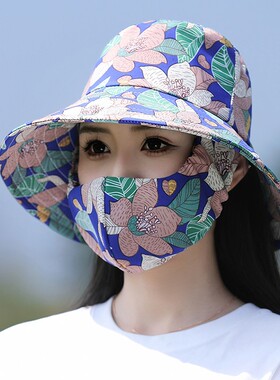 2026春季新防晒口罩帽子