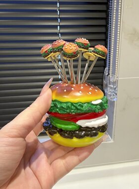 【居家好物】汉堡水果叉