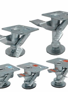 脚轮WAP01地刹器支撑脚重型刹车FLOK100-65-75-125-150/FLOKS