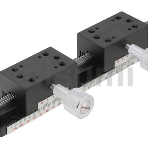 LWG50/70X/100/150/200-2 轴手动滑台度 高精 燕尾ms槽 加X长型