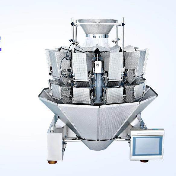 源头组合秤电脑食品防水组合秤冷冻鱿鱼龙虾多头定量称重包装机