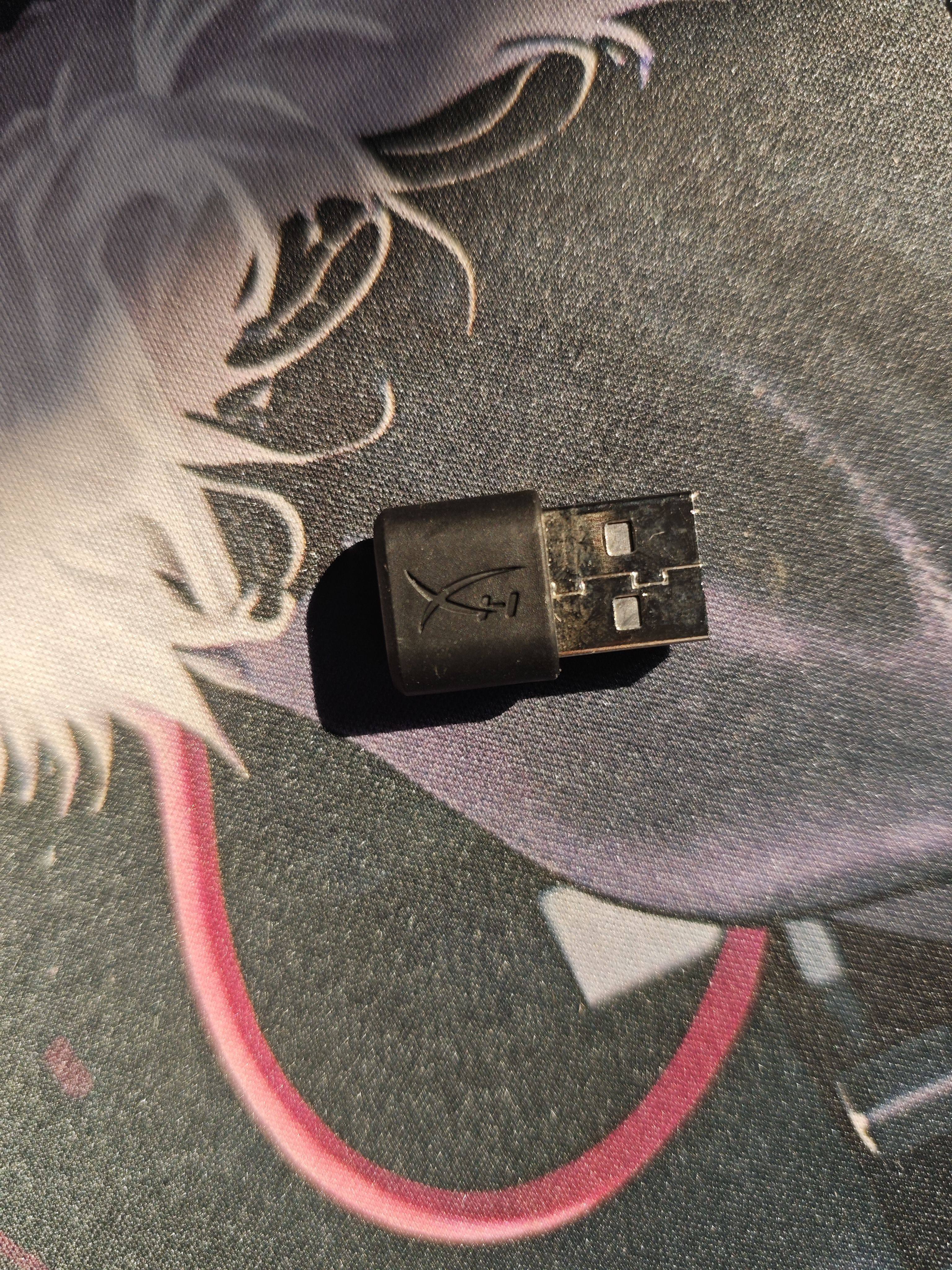 HyperX飓风3耳机声卡接收器适配器USB转接头