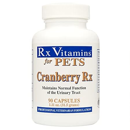 Rx Vitamins Cranberry Pills for Dogs - Cat Urinary Tract