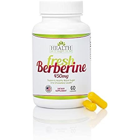 Health As It Ought To Be Fresh Berberine 450mg - 60 Capsu