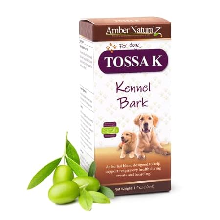 AMBER NATURALZ - TOSSA K - Kennel Bark - for Dogz - 1 Ounce