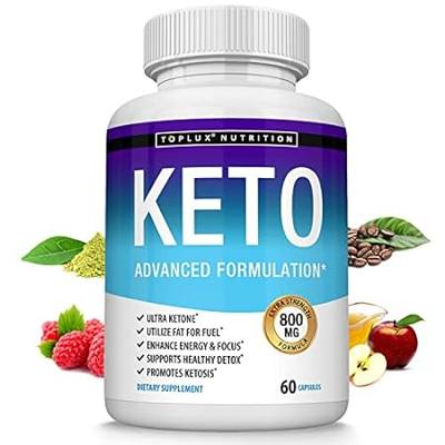 Toplux Keto Pills Ketosis Diet - Natural Ketosis Using Ke