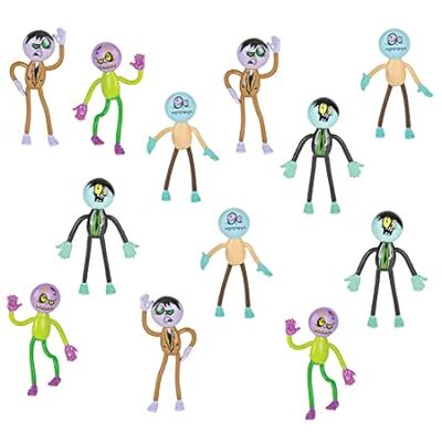 The Dreidel Company Halloween Bendable Zombies Toy for Ki