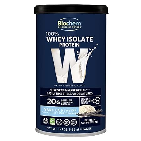 Biochem， Whey Protein Powder， 20g of Protein to Support M