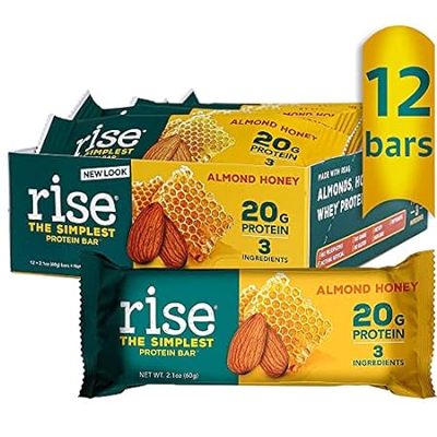 Rise Whey Protein Bars - Almond Honey | Healthy Breakfast