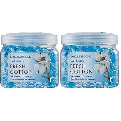 SMELLS BEGONE Odor Eliminator Gel Beads - Eliminates Odor