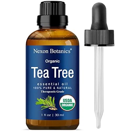 Organic Tea Tree Oil 30 ml - 100% Natural， Pure Essential
