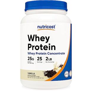 Nutricost Whey Protein Concentrate (Vanilla) 2LBS