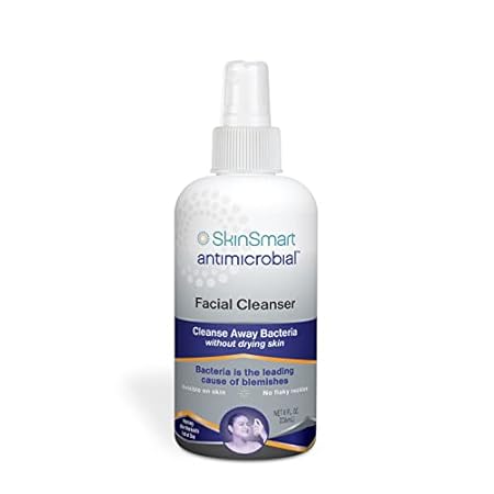SkinSmart Facial Cleanser for Acne， Targets Bacteria for
