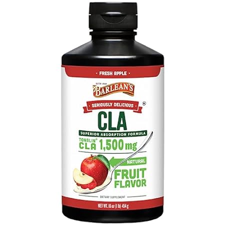 Barlean's Fresh Apple with 1，500 mg of Tonalin CLA - Glut