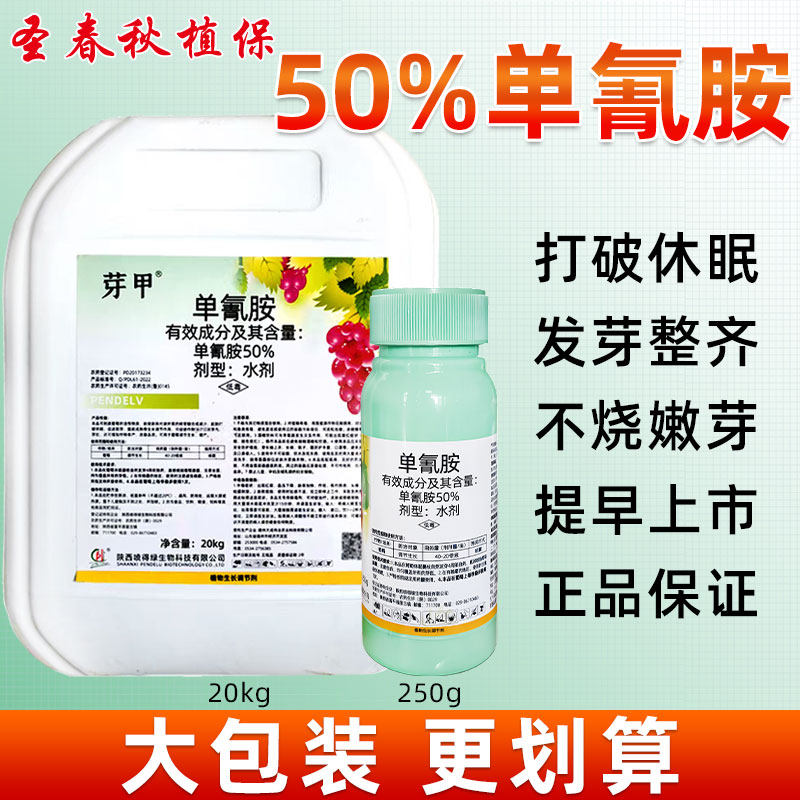 50%单氰胺催芽破眠剂生长调节剂