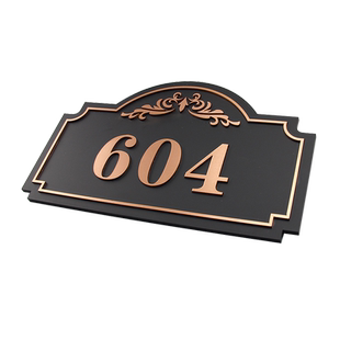 订制办公室包房标牌标识宾馆出租房单元定制风格高档个性做广告家用门牌门牌号入户门宿舍亚克力制作中式ktv