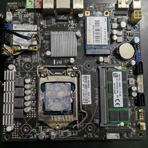 可维修ZA-KB3NVG主板，17X17，CPU G4600议价