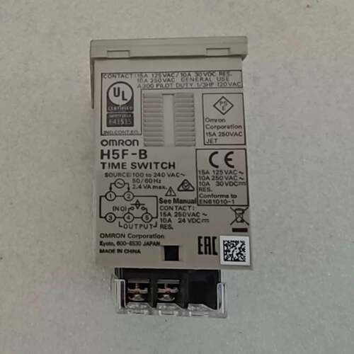 可维修欧姆龙H5F-B时间控制器，100-240VAC输入，1议价