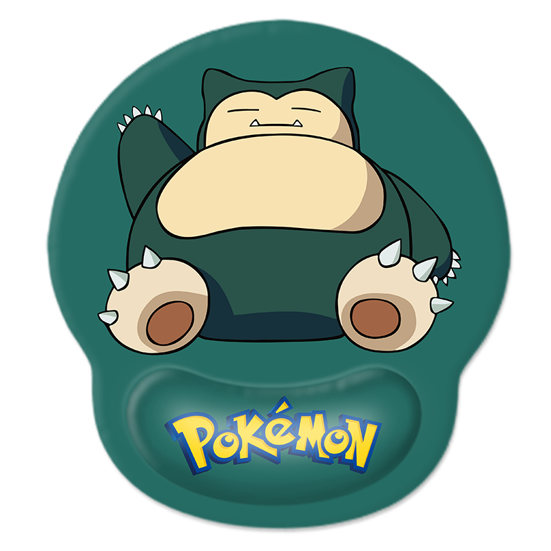 精灵宝可梦鼠标垫小号办公护腕硅胶垫3D异形创意手枕立体防滑定制笔记本电脑键盘垫ins卡通萌物键盘掌托