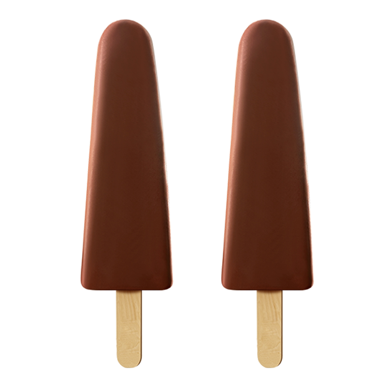 田牧鲜奶冰淇淋6支金钻脆皮花脸