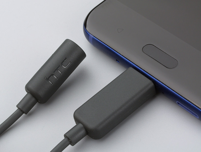 原装htc音频转接头 type-c转3.5MM耳机转接线转接头DAC芯片解码器