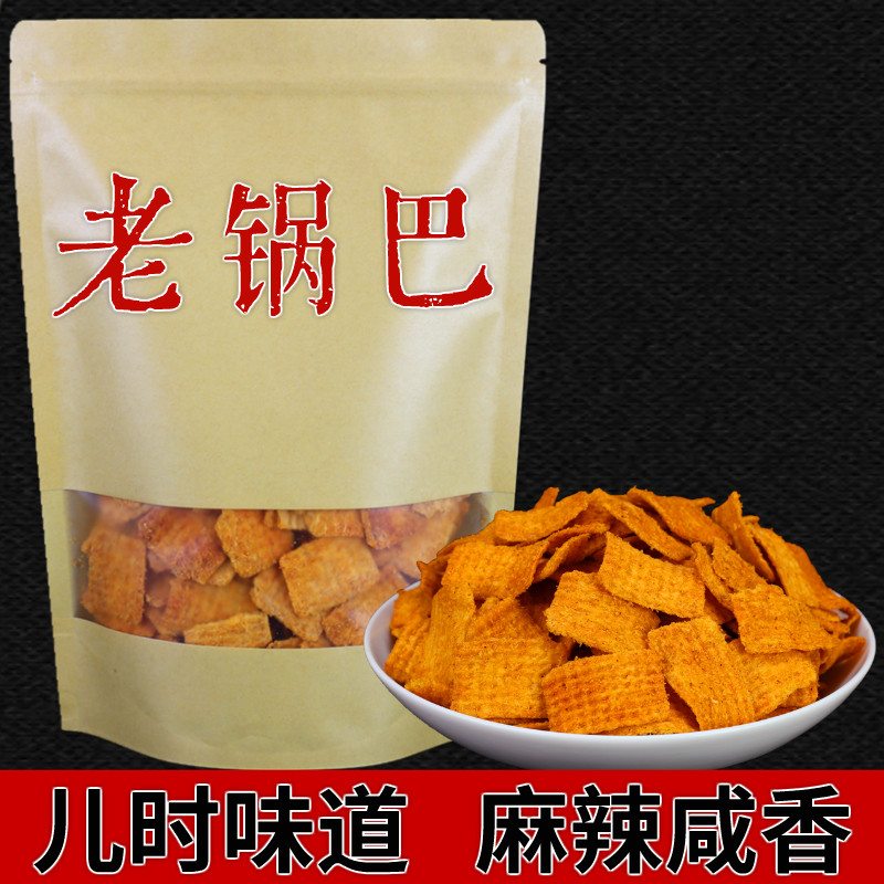 贝壳派对怀旧麻辣咸香锅巴